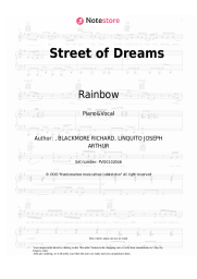 undefined Rainbow - Street of Dreams