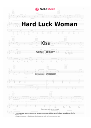 undefined Kiss - Hard Luck Woman
