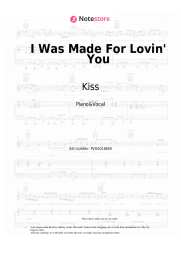 undefined Kiss - I Was Made For Lovin' You