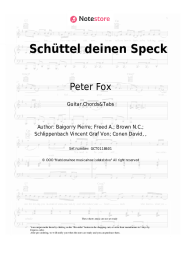 undefined Peter Fox - Schüttel deinen Speck