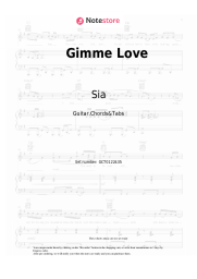 undefined Sia - Gimme Love