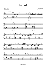 Sheet music, chords Capital Bra - Cherry Lady