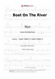 undefined Styx - Boat On The River