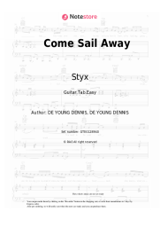 undefined Styx - Come Sail Away