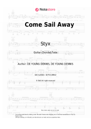 undefined Styx - Come Sail Away
