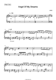 Sheet music, chords JADE - Angel Of My Dreams