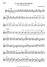 Sheet music, chords Dario Marianelli - Liz on Top of the World (from 'Pride and Prejudice')