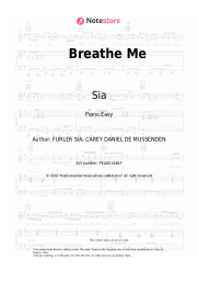 undefined Sia - Breathe Me