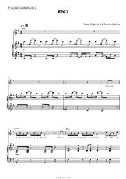 Sheet music, chords Rauw Alejandro, Romeo Santos - Khé?