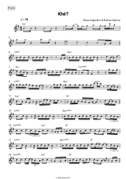 Sheet music, chords Rauw Alejandro, Romeo Santos - Khé?