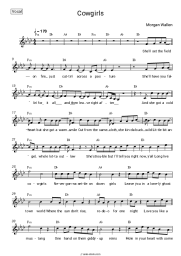 undefined Morgan Wallen, ERNEST - Cowgirls