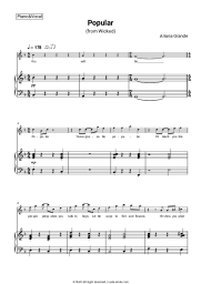 undefined Ariana Grande - Popular (From 'Wicked')