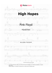 undefined Pink Floyd - High Hopes