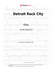 undefined Kiss - Detroit Rock City