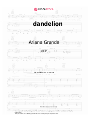undefined Ariana Grande - dandelion