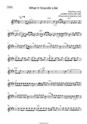 Sheet music, chords HUNTRX, EJAE, AUDREY NUNA, REI AMI, KPop Demon Hunters Cast - What It Sounds Like