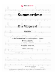 undefined Ella Fitzgerald - Summertime