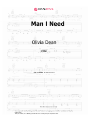 undefined Olivia Dean - Man I Need