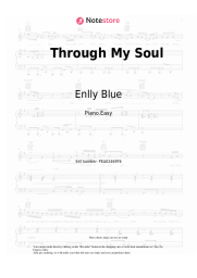 Sheet music, chords Enlly Blue - Through My Soul