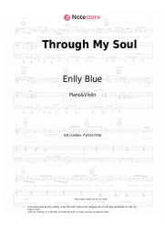 Sheet music, chords Enlly Blue - Through My Soul