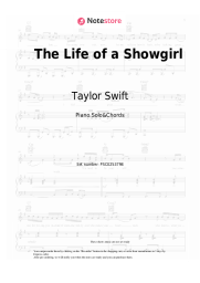 undefined Taylor Swift, Sabrina Carpenter - The Life of a Showgirl