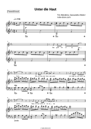 undefined Tim Bendzko, Cassandra Steen - Unter die Haut