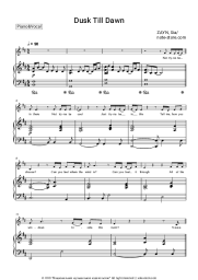 undefined ZAYN, Sia - Dusk Till Dawn