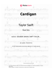 undefined Taylor Swift - Cardigan