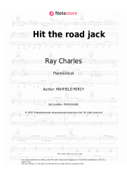 undefined Ray Charles - Hit The Road Jack