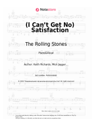 Sheet music, chords The Rolling Stones - (I Can’t Get No) Satisfaction