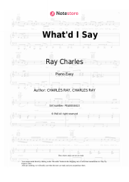 undefined Ray Charles - What'd I Say