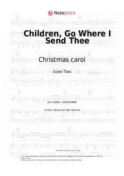 undefined Christmas carol - Children, Go Where I Send Thee