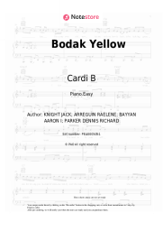 undefined Cardi B - Bodak Yellow